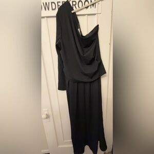 One shoulder formal dress